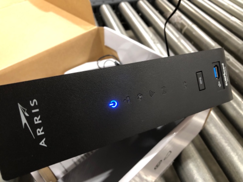 Photo 3 of ARRIS SURFboard SBG7600AC2 DOCSIS 3.0 Cable Modem & AC2350 Wi-Fi Router | Approved for Comcast Xfinity, Cox, Charter Spectrum & more | Four 1 Gbps Ports | 800 Mbps Max Internet Speeds 2 Year Warranty
