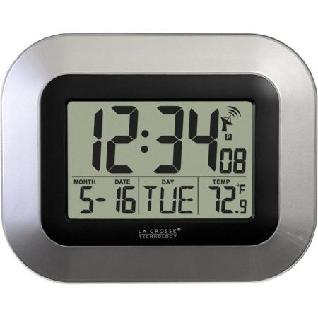 Photo 1 of La Crosse Technology Wwvb Digital Clock with Indoor Temperature
