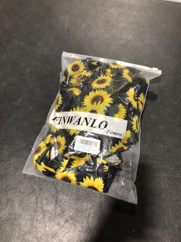 Photo 2 of Finwanlo womens two piece swimsuits sunflower small 