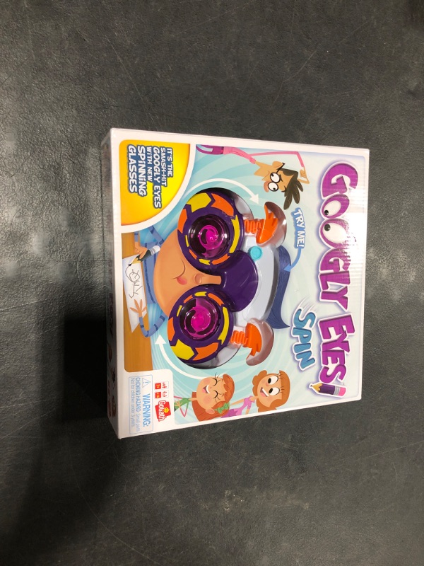 Photo 2 of Googly Eyes Spin - The Classic Googly Eyes Family Drawing Game with Crazy, Vision-Altering Spinning Glasses by Goliath, Multi Color