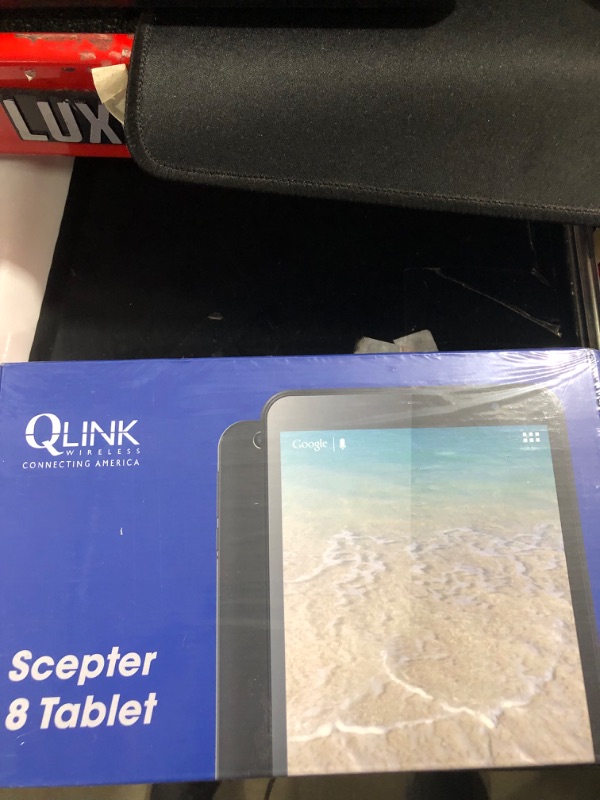 Photo 2 of Q Link Wireless Scepter 8" 16GB Wi-Fi Tablet - Black

