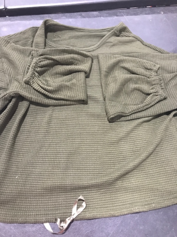 Photo 1 of ARMY GREEN LONG SLEEVE XX LARGE