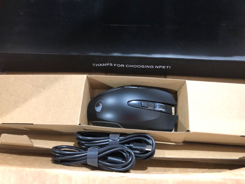 Photo 2 of Black Wired Keyboard Mouse Combo 