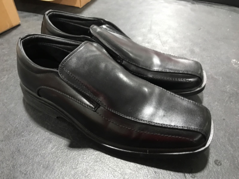 Photo 2 of [Size 10.5] Bruno Marc Men's Formal Leather Lined Dress Loafers Shoes -Black