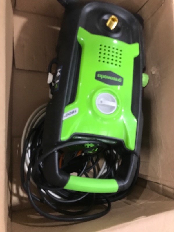 Photo 2 of Greenworks 1600 PSI (1.2 GPM) Electric Pressure Washer 