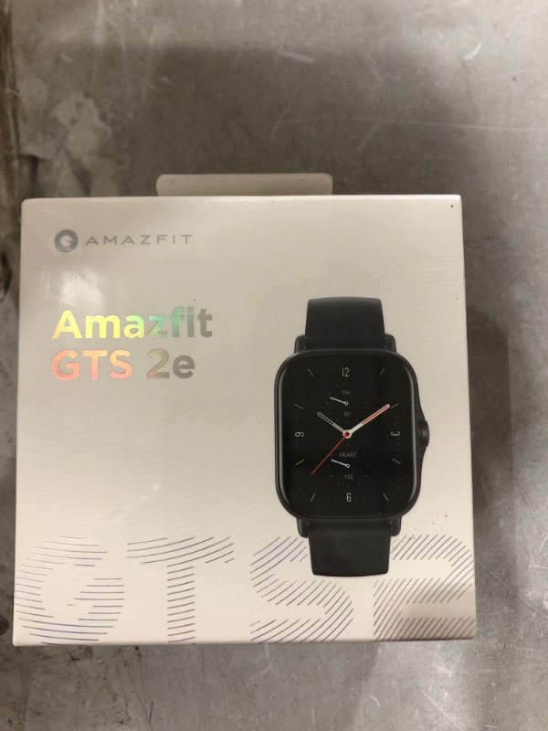 Photo 2 of Amazfit GTS 2E Smart Watch Obsidian Black
