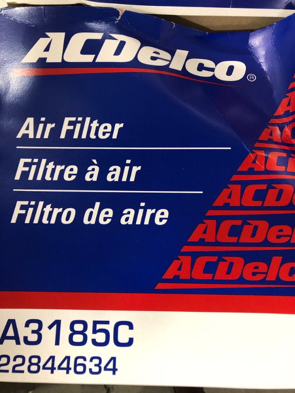 Photo 2 of ACDelco GM Original Equipment A3185C Air Filter