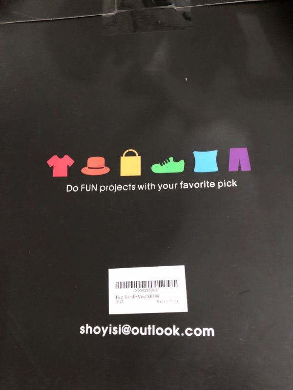 Photo 1 of Rainbow Reflective Heat Transfer Vinyl Sheets HTV 11 Packs 12"x10" White Reflective Iron On Vinyl for T-Shirt Contains Teflon(Rainbow Reflective) 11 Pack Rainbow Reflective