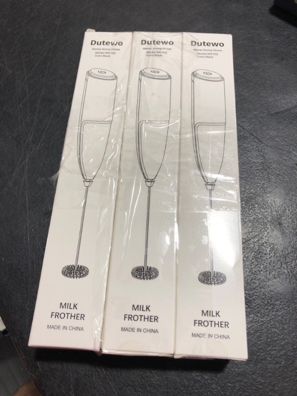 Photo 2 of 3 PACK MILK FROTHER BLACK 