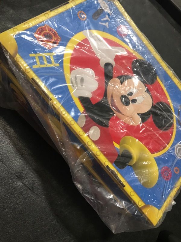 Photo 1 of Disney Junior Mickey Mouse Helping Hands Dress Up Trunk, 19 Piece Pretend Play Set with Storage, Size 4-6X, Amazon Exclusive, by Just Play