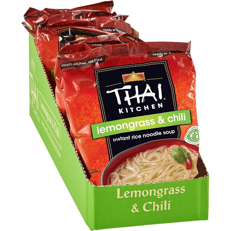 Photo 1 of 12 Pack- Thai Kitchen Noodle Inst Lemn Chili3 Lemongrass and Chili