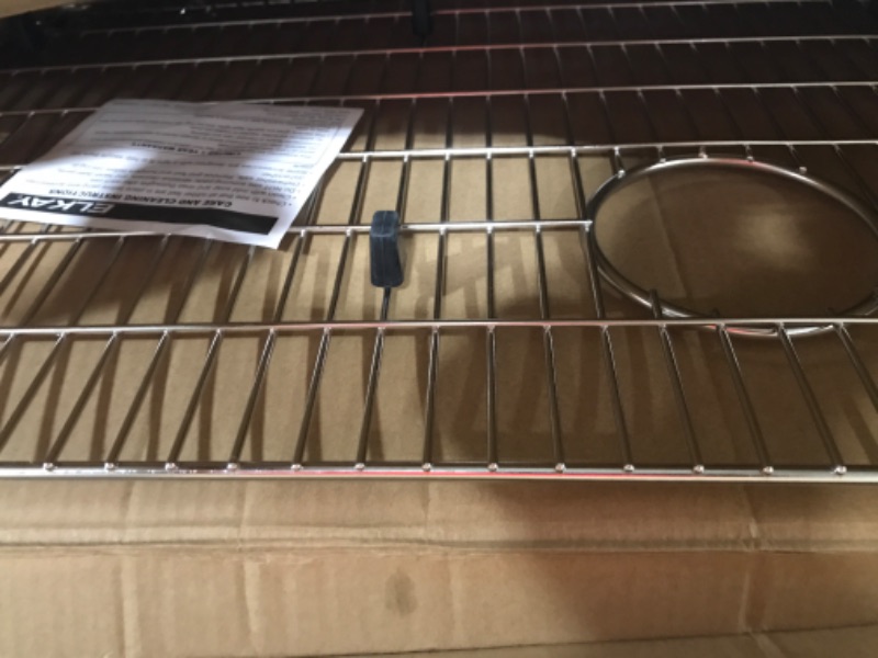 Photo 1 of 33 Inch Stainless Steel Bottom Sink Grid with Corrosion Resistant, Dishwasher Safe and Protects Sink Bottom
