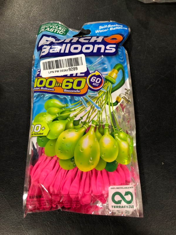Photo 1 of Bunch O Balloons Pink (3 Bunches) by ZURU, 100+ Rapid-Filling Self-Sealing Pink Colored Instant Water Balloons for Outdoor Family, Friends, Children Summer Fun (3 Bunches, 100 Balloons)