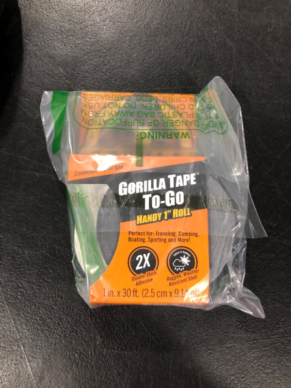 Photo 2 of Gorilla Glue Gorilla Tape to-Go Travel Size Roll