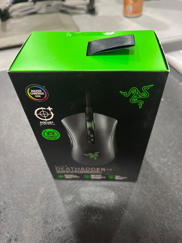 Photo 2 of Razer DeathAdder V2 Gaming Mouse for PC - SEALED - 

