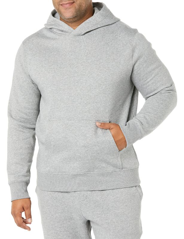 Photo 1 of Amazon Aware Men's Fleece Hoodie Small Grey Heather