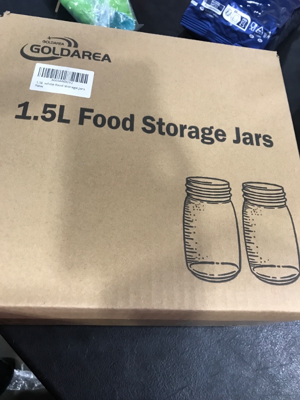 Photo 1 of 1.5L FOOD JARS - 2 JARS