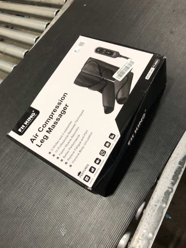 Photo 1 of FIT KING Leg Air Massager for Circulation and Relaxation Foot and Calf Massage with Handheld Controller 3 Intensities 2 Modes (with 2 Extensions)- FSA HSA Eligible