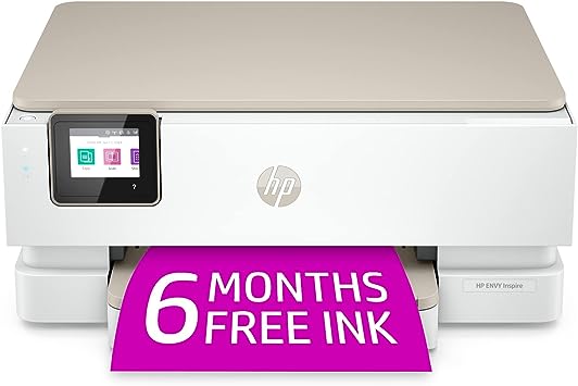 Photo 1 of HP ENVY Inspire 7255e All-in-One Printer with Bonus 6 Months of Instant Ink with HP+
