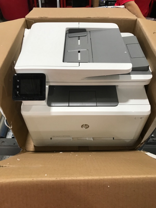 Photo 2 of HP LaserJet Pro MFP M428fdw Wireless Monochrome All-in-One Printer with built-in Ethernet & 2-sided printing, works with Alexa (W1A30A)
