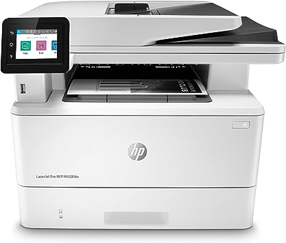 Photo 1 of HP LaserJet Pro MFP M428fdw Wireless Monochrome All-in-One Printer with built-in Ethernet & 2-sided printing, works with Alexa (W1A30A)
