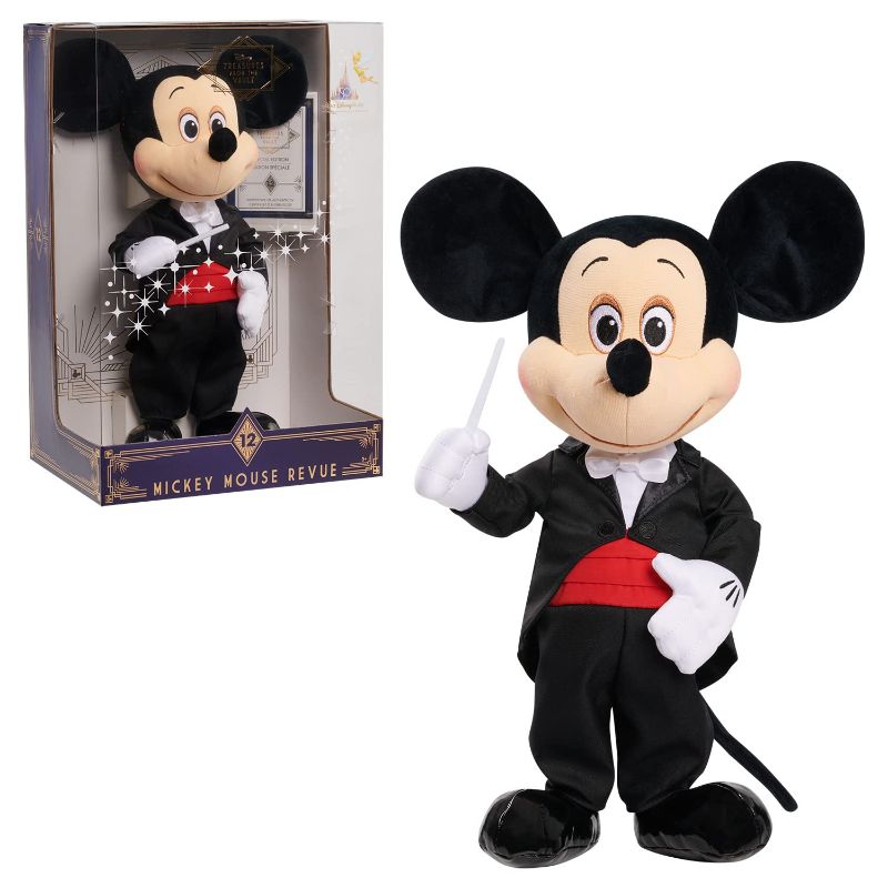 Photo 1 of Disney Treasures From the Vault, Limited Edition Mickey Mouse Revue Plush, Amazon Exclusive Mickey Mouse Revue (December)