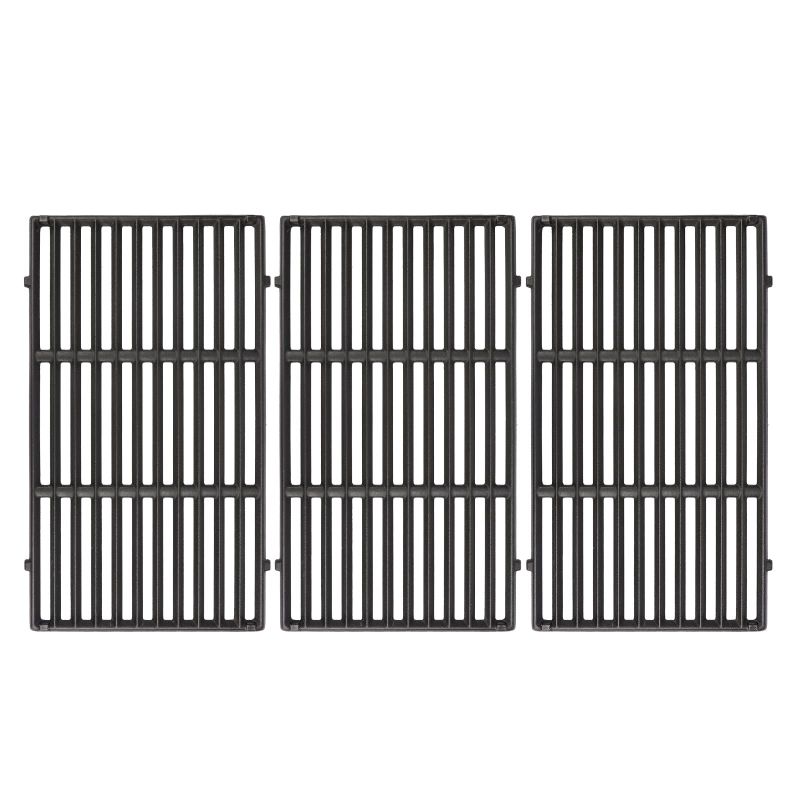 Photo 1 of Uniflasy 66089 Cooking Grate for Weber Genesis II Genesis II LX 400 Series(2017) Genesis ll LX E-440/S-440, S-410/E-410, 435 Gas Grills Cast Iron Grill Grates Replacement Parts for Weber Set of 3