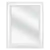 Photo 1 of 24 in. W x 30 in. H Fog Free Framed Recessed or Surface-Mount Bathroom Medicine Cabinet in White with Mirror
