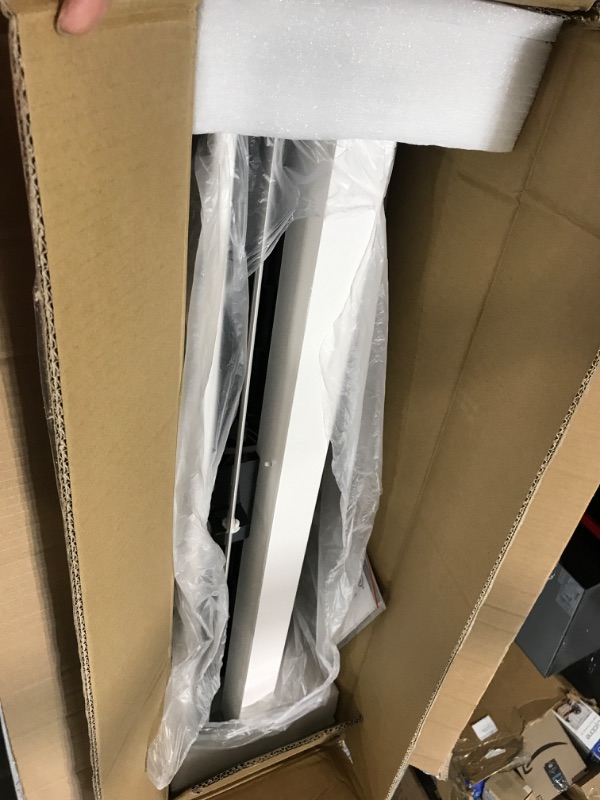 Photo 1 of Wall Mounted Air Curtain Fan - White 36 Inch Air Door - UL Certified Commercial Super Power Indoor Over Door Fan with Heavy Duty Door Limit Switch by DuraSteel Aerial Titan-1 White Titan-1 36" (inch)