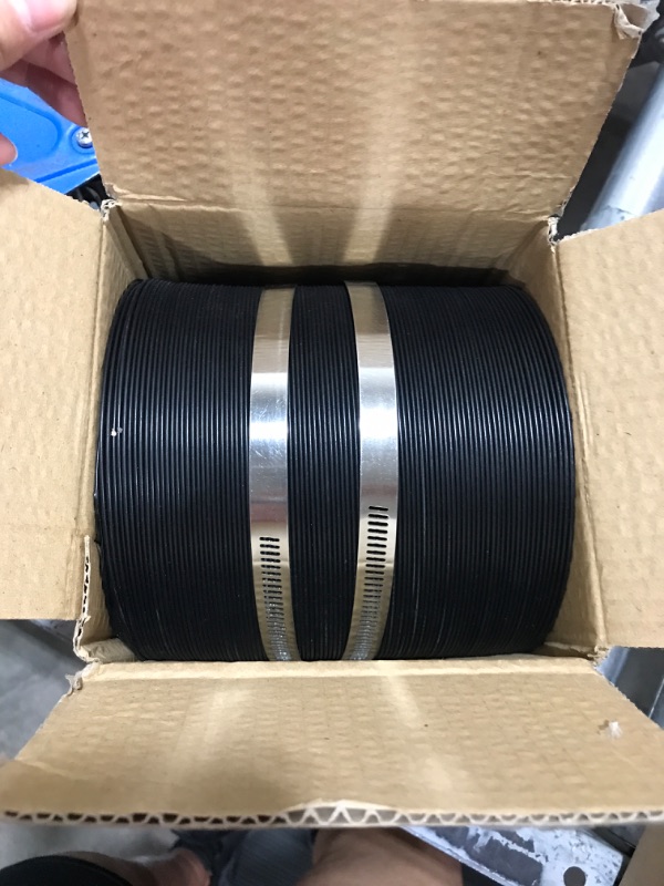 Photo 1 of VIVOSUN Air Filtration Kit, 6” 390 CFM Inline Ventilation Fan with Speed Controller, 6” Black Carbon Filter and 8’ of Black Ducting for Grow Tent, Planting room, Air Circulation 6 Inch Black Filter+black Ducting