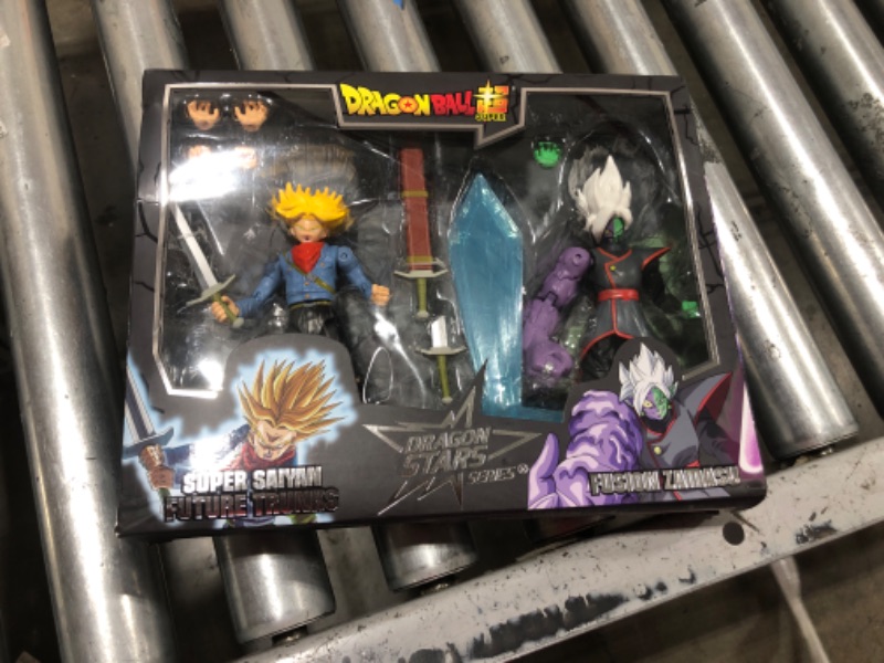 Photo 2 of Bandai America - Dragon Ball Super Dragon Stars Battle Pack Future Trunks Vs. Fusion Zamasu Battle Pack Super Saiyan Future Trunks Vs. Fusion Zamasu