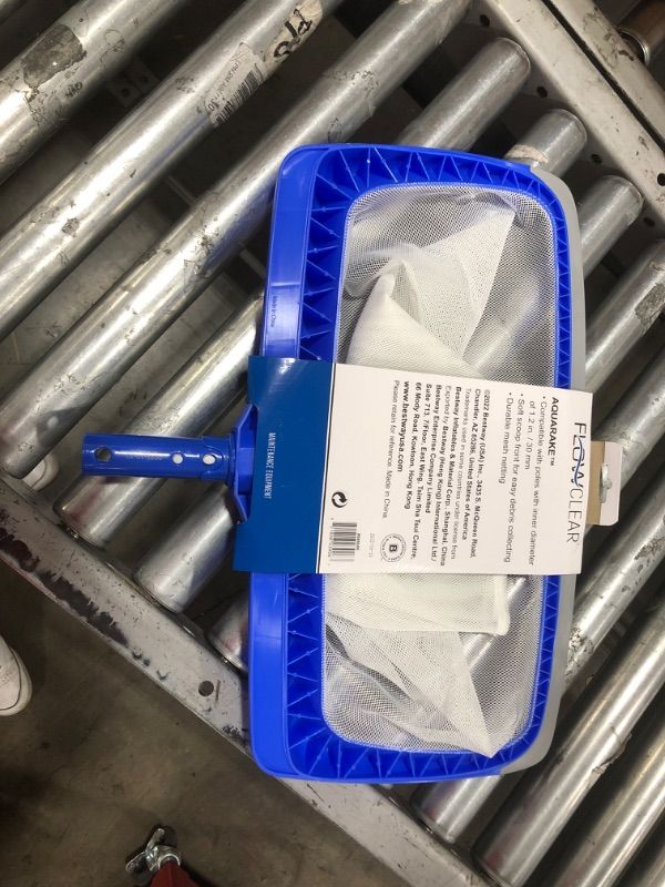 Photo 1 of Flowclear AquaRake Pool Leaf Skimmer with Mesh Netting AquaRake Pool Skimmer