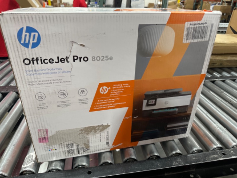 Photo 4 of ((NO FREE INK FOR 6 MONTHS  ))HP OfficeJet Pro 8025e Wireless Color All-in-One Printer with bonus 6 free months Instant Ink with HP+ (1K7K3A) New version