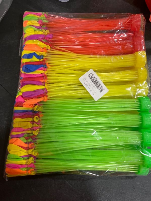 Photo 1 of 777 PCS Colorful Water Balloons - Quick-Fill Self-Sealing Balloons for Kids, Boys, Girls, and Adults - Ultimate Summer Fun for Pool Splash Parties and Outdoor Playtime
