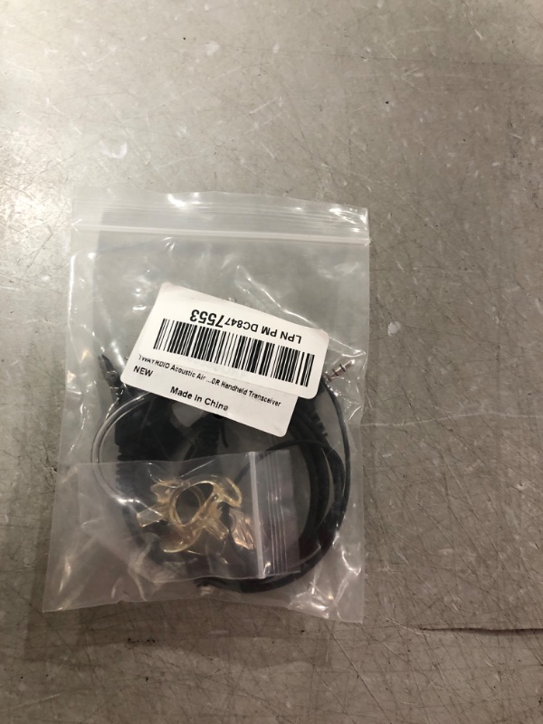 Photo 2 of  Surveillance 1 Wire Headset Acoustic Tube Earpiece
