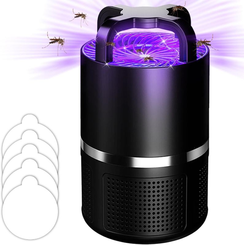 Photo 1 of Bug Zapper, Indoor Insect Trap with UV Light, Strong Sunction and Sticky Boards Fruit Fly Traps for Fruit Flies, Mosquito, Gants in Kitchen & Home