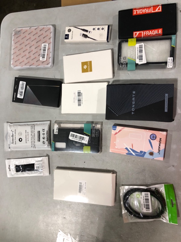 Photo 1 of C CHARGER  WIRES, PHONE SCREENS, PHONE CASE