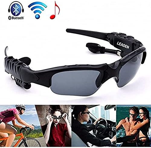 Photo 1 of  Wireless Bluetooth MP3 Polarized Lenses Music Sunglasses V4.1 Stereo Handfree Headphone for iPhone Samsung Most Smartphone or PC (Black)