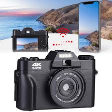 Photo 1 of 4K High Definition Video Camera Digital Camera Vlogging Camera for Home Travel
