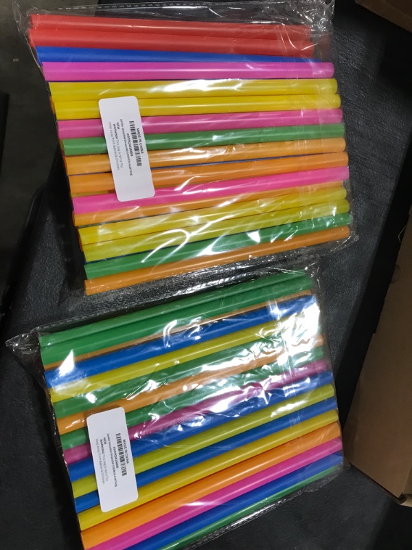 Photo 1 of 2 PACK SMOOTHIE STRAWS 