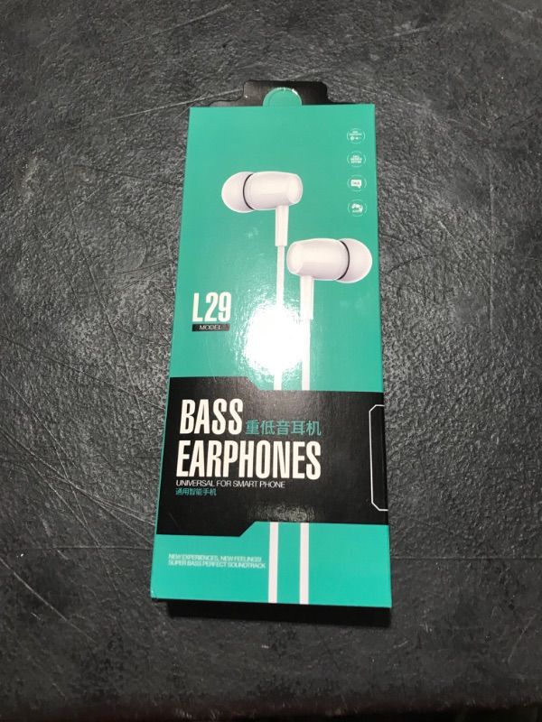 Photo 1 of L29 BASS EARPHONES 