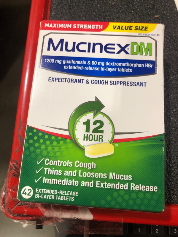 Photo 2 of 12 Hour Maximum Strength Expectorant & Cough Suppressant