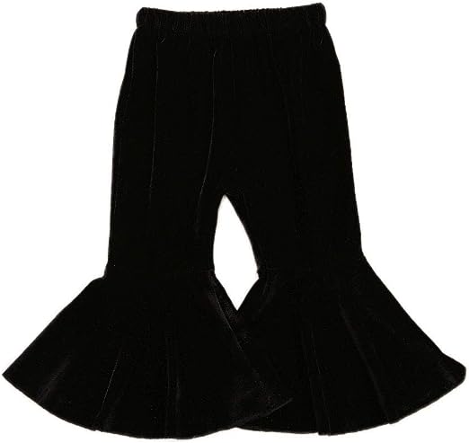 Photo 1 of [Size 6-12mo] Toddler Bell Bottoms Baby Girls Ruffle Leggings Bell-Bottomed Flare Pants Trousers 