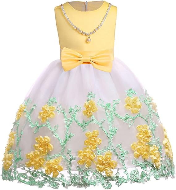 Photo 1 of [Size 4-5T] Girls Formal Tulle Dresses Toddler Pageant Party Dress