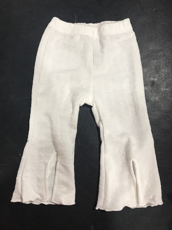 Photo 1 of [Size 6-12] Baby Bell Bottoms- White