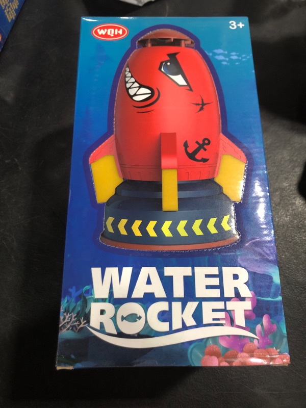 Photo 2 of Rotating Rocket Sprinkler: Exciting Summer Water Fun for Kids
