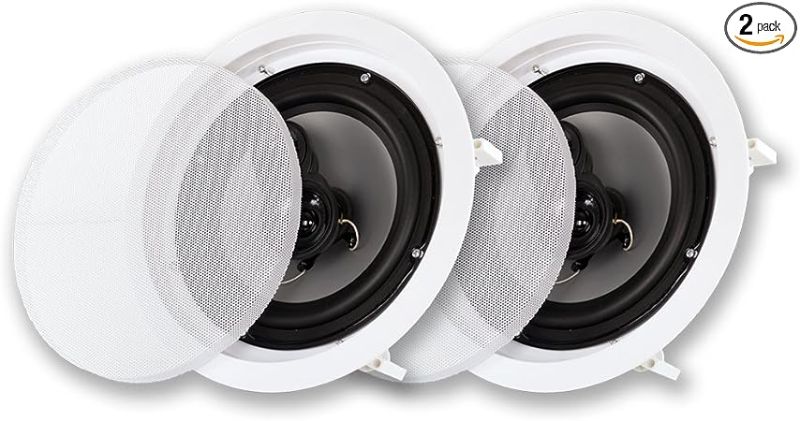 Photo 1 of Acoustic Audio CS-IC83 in Ceiling 8" Speaker 2 Pair 