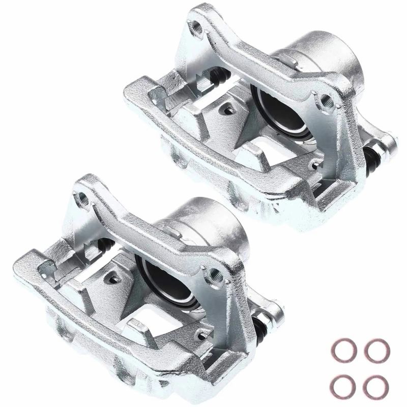 Photo 1 of 2x Disc Brake Caliper w/ Bracket Front for Kia Optima 2011 2012 2013 2014 2015
