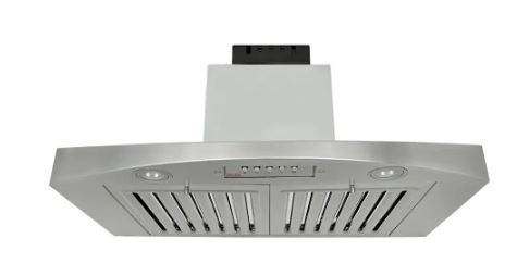 Photo 1 of 36 in. 750 CFM Under Cabinet Range Hood in Stainless Steel
