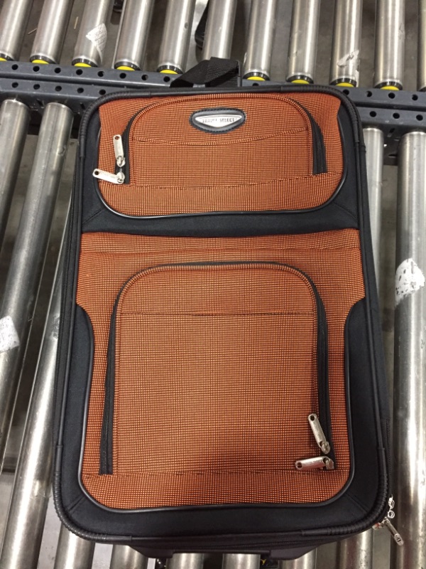 Photo 2 of 
Travel Select Amsterdam Expandable Rolling Upright Luggage, Orange, 2-Piece Set